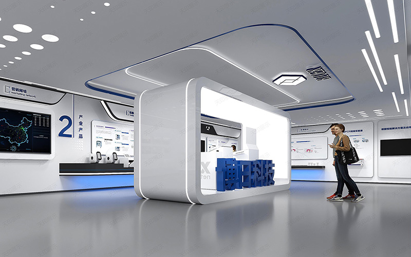 生命科学仪器企业展厅