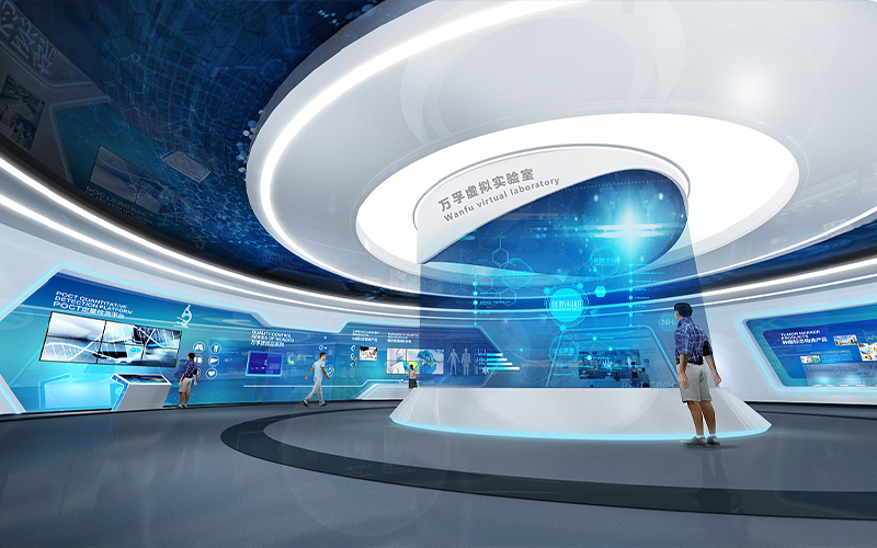 生物医疗公司展厅